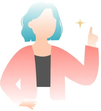 女性のイラスト